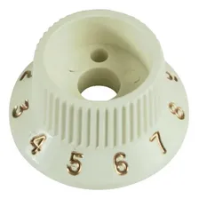 Knob Para Guitarra Stratocaster Fender S-1 Switch Parchment Foto mini 2