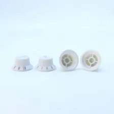 Knobs Guitarra Stratocaster Andaluz Kit 2 Vol + 2 Ton Branco Foto mini 3