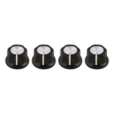 Knobs Para Guitarra Andaluz Preto Kn010-02 4 Unidades Foto mini 1