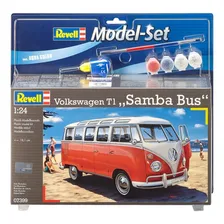 Kombi Volkswagen T1 Samba Bus Plastimodelismo Revell 67399 Foto mini 1