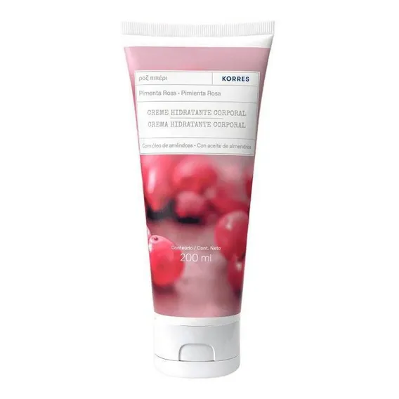 Korres Pimenta Rosa Creme Hidratante Deo Corporal 200ml Foto 1