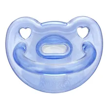 Kuka Soft Comfort cor azul 6-12 meses chupeta silicone Foto mini 3