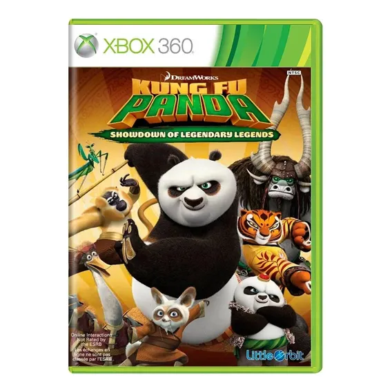 Kung Fu Panda Confronto De Lendas - Xbox 360 Midia Fisica Foto 1