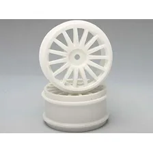 Kyosho Trh121w Roda 15 Raios Para Drx 2peças Branco Foto mini 2