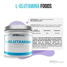 L-glutamina De 500g - Brn Foods Foto mini  3