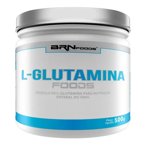 L-glutamina De 500g - Brn Foods Foto 1