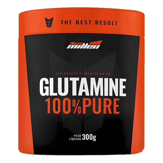 L-glutamine 100% Pure 300g New Millen Sabor Without flavor Foto 1