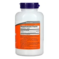 L-lisina 500mg Now Foods 250 Tablets 2un Sabor Sem Sabor Foto mini 1