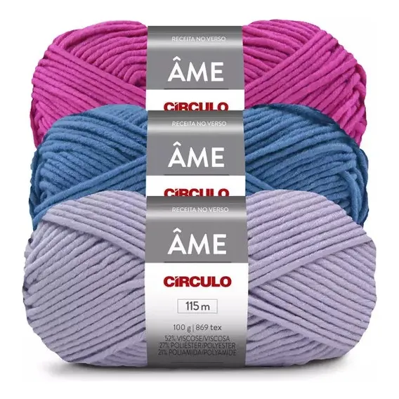 LĂŁ Ă‚me 100g CĂrculo S/a- Kit Com 5 Unidades Foto 1