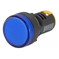 L20-ar7-blp Sinaleiro Led 22mm 24vca Azul Metaltex 6 Pçs Foto  mini 1