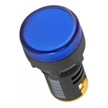 L20-ar7-blp Sinaleiro Led 22mm 24vca Azul Metaltex 6 Pçs Foto mini  2