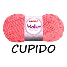 Lã Mollet Circulo 100 Gramas Circulo Crochê Tricô Cor Cupido Foto mini  2