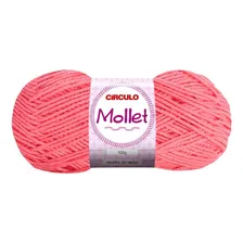 Lã Mollet Circulo 100 Gramas Circulo Crochê Tricô Cor Cupido Foto  mini 1