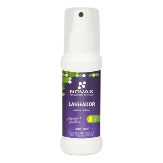 Laceador Couro Bota Sapato Amaciante Lasseador Calçados 80ml Foto 1