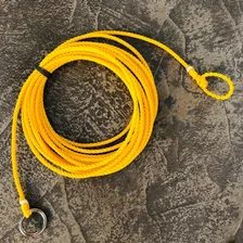 Laço Americano Torcido 18mts Cordaville Amarelo Foto mini 3
