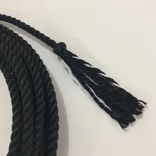 Laço Americano Torcido Team Roping 10mts Preto Boi Cavalo Foto mini 4