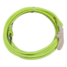 Laço Americano Trançado Chumbado 9mm 24tx 12 Mts Argola Inox Cor Verde-limão Foto  mini 1
