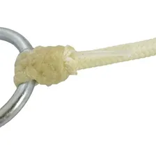 Laço Corda 10m Chumbado Profissional Cordaville Boi Cavalo Cor Branco Foto mini 3
