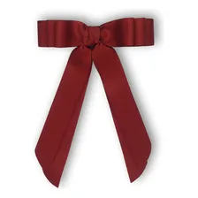 Laço De Cabelo - Adulto E Infantil - Linha Ágata Cor Marsala Foto mini 1