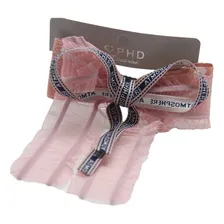 Laço Delicado Para Cabelo Com Grampo Bico De Pato Presilha Cor Rosa Foto  mini 1