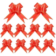 Laço Pronto Vermelho Presente Fácil G 30x480mm C/ 200 Unid Laço Fácil Grande Foto mini 1