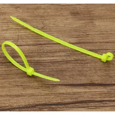 Laços de nylon multiuso verdes fluorescentes multicoloridos Foto mini  3