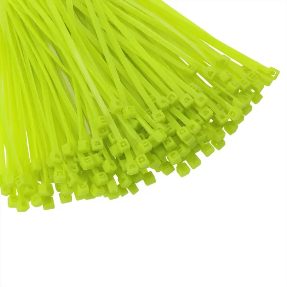 Laços de nylon multiuso verdes fluorescentes multicoloridos Foto 1