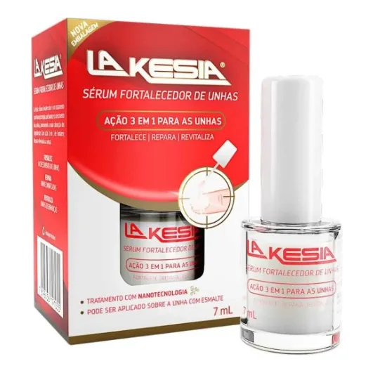 Lakesia Fortalecedor De Unhas Esmalte 7ml Foto 1