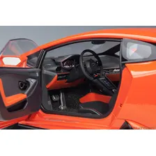 Lamborghini Huracan Evo 1:18 Autoart Laranja Foto mini 3