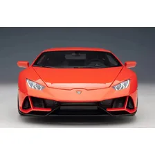 Lamborghini Huracan Evo 1:18 Autoart Laranja Foto mini 2