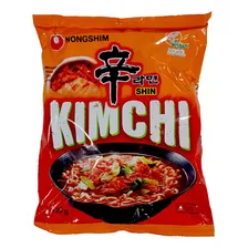 Lamen Miojo Coreano Picante Kimchi Ramyun 120 G Foto  mini 1