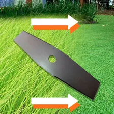 Lâmina 2 Facas Para Roçadeira Stihl Fs 55 - 330mm Furo 25mm Foto mini 4