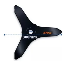 Lâmina 3 Facas 300mm P/roçadeira Stihl Fs160/220/260/280/290 Foto mini 4