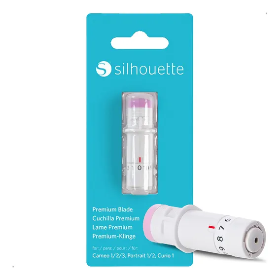 Lamina Corte Silhouette Premium Blade Cameo Portrait Curio 1mm Manual Mais Resistente Foto 1