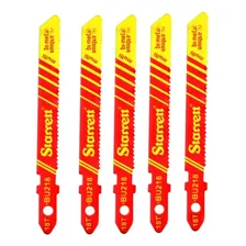 Lamina De Serra Tico Tico 5 Pecas 50x1,5mm Starrett Bu218 Foto mini 1