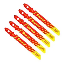 Lamina De Serra Tico Tico 5 Pecas 50x1,5mm Starrett Bu218 Foto mini 3