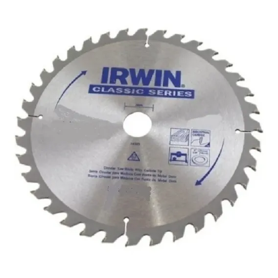 Lamina Disco Serra Circular 10 Polegadas (250mm) 36d Irwin Cor Prateado Foto 1