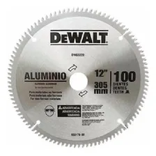 Lâmina Serra Esquadria 12 100d Alumínio Dewalt Dw03240 Foto  mini 1