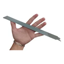 Lâmina Serra Sabre 30cm Corte Osso Açougue Carne 5 Unidades Foto mini  3
