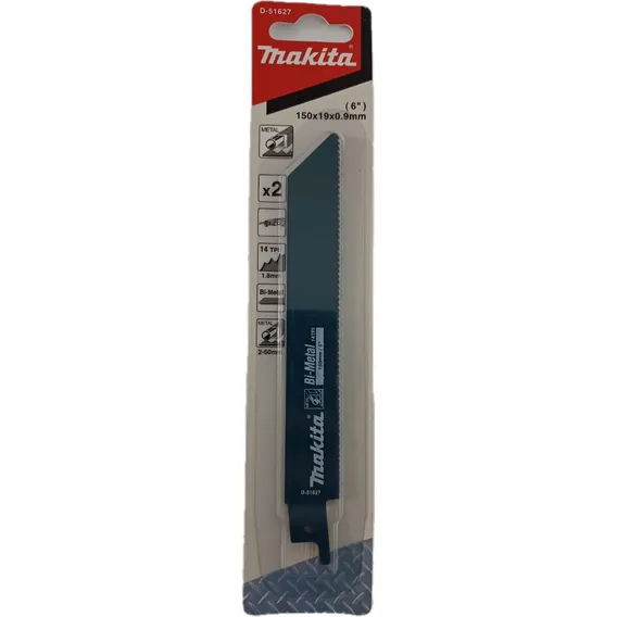Lâmina Serra Sabre Bimet 152mm Mac2 - Makita Foto 1