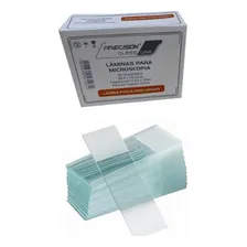 Lâmina Vidro Microscopia 26 X 76 mm Fosca S/lapidar 50und Cor Transparente Precision Foto  mini 1