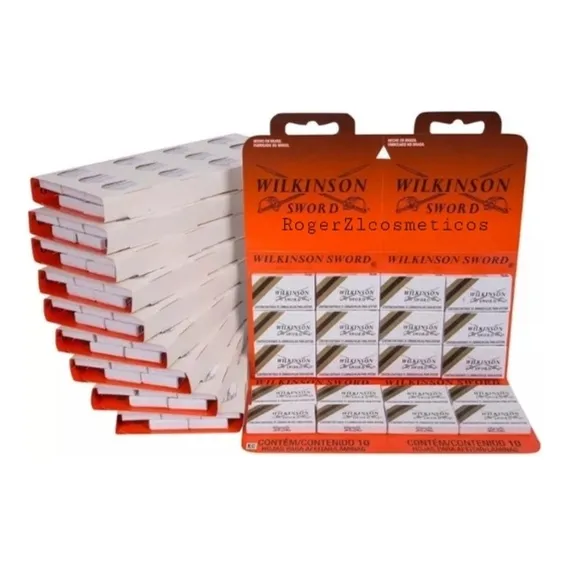 Lâmina wilkinson Contém kit com 10 Cartelas. Foto 1