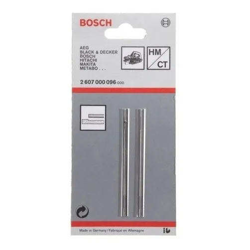 Lâminas (facas) Originais Bosch P/ Plainas Jogo C/ 2 Lâminas Foto 1
