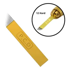 Laminas Tebori Microblading 12 Hard Gold 50 Unidades Foto mini 4