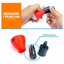 Lampada Barraca Lampião Led Potente Barraca Camping Kit 3 Cor Sortida Foto mini 2