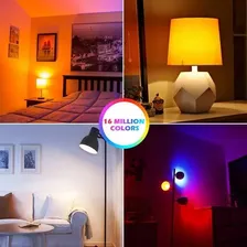 Lâmpada Bulbo Led Rgb 5w E27 Bivolt Colorida Controle Foto mini 4