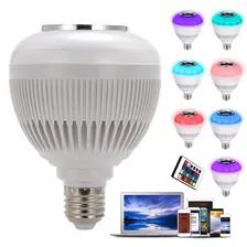 Lampada De Som Bluetooth Led Rgb Com Controle Remoto - Z027 Foto mini 4