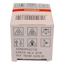 Lampada Dicroica Efr 15v 150w Xenophot 64634 Hlx Osram Luz 3200K Foto mini 3