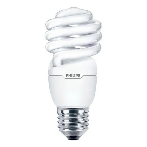 Lampada Espiral Twister 12w 220v E27 Branco Frio Philips 5pç Cor da luz Branco Frio 6500k Foto 1