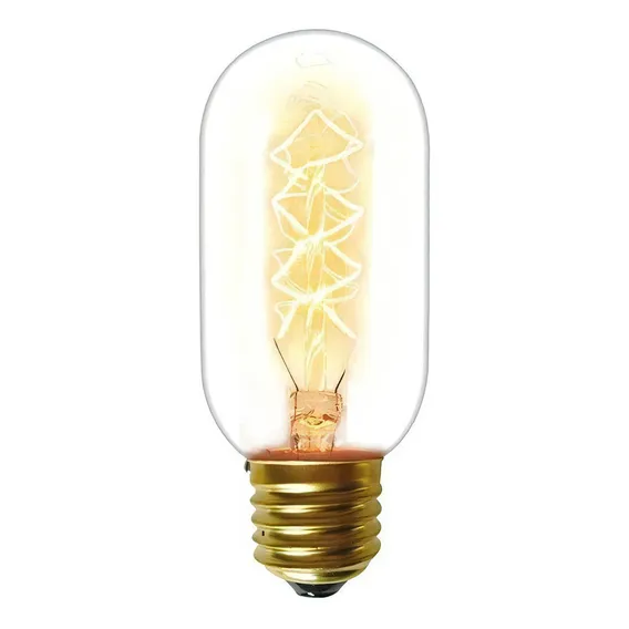 Lâmpada Filamento De Carbono Taschibra T45 40w E27 127v Foto 1